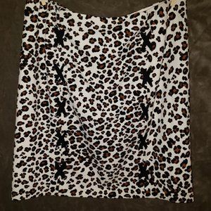 BOLD Animal Print Skirt Size 2XL